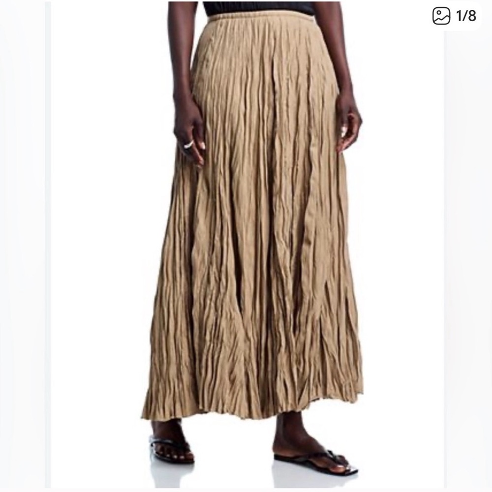Chic Tan Maxi Skirt